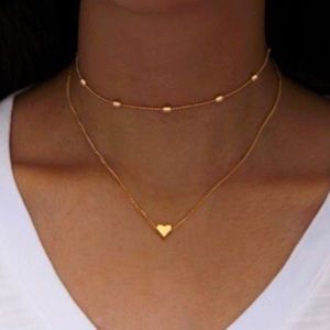 2 Double Layer Necklaces for the price of 1